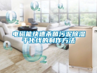 企業新聞電磁能快速殺菌污泥除濕干化線的制作方法