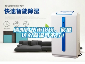 行業新聞清明時節雨紛紛，家里這么潮濕可不行！