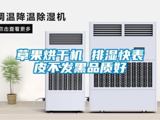 企業(yè)新聞草果烘干機(jī) 排濕快表皮不發(fā)黑品質(zhì)好