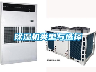 行業新聞除濕機類型與選擇