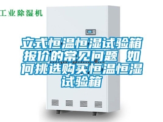 知識百科立式恒溫恒濕試驗箱報價的常見問題 如何挑選購買恒溫恒濕試驗箱
