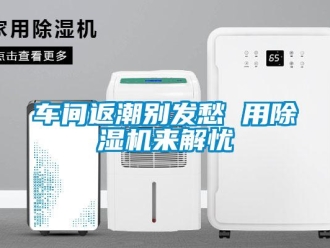 企業(yè)新聞車間返潮別發(fā)愁 用除濕機來解憂