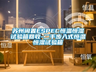 知識百科蘇州閑置ESPEC恒溫恒濕試驗箱回收-二手步入式恒溫恒濕試驗箱