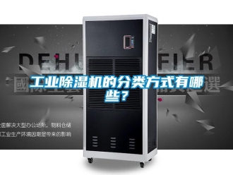 企業(yè)新聞工業(yè)除濕機的分類方式有哪些？