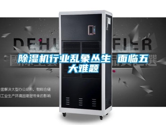 企業(yè)新聞除濕機(jī)行業(yè)亂象叢生 面臨五大難題