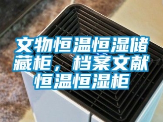 知識百科文物恒溫恒濕儲藏柜，檔案文獻恒溫恒濕柜