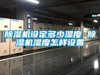 行業新聞除濕機設定多少濕度 除濕機濕度怎樣設置