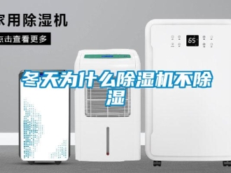 企業(yè)新聞冬天為什么除濕機(jī)不除濕