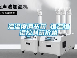 知識百科溫濕度調(diào)節(jié)箱 恒溫恒濕控制箱價格