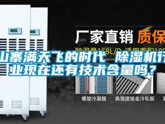 常見問題山寨滿天飛的時代 除濕機行業現在還有技術含量嗎？