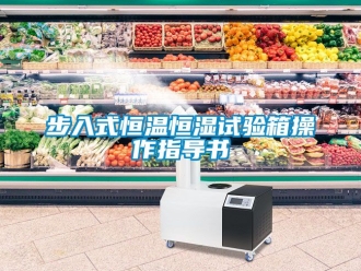 知識百科步入式恒溫恒濕試驗箱操作指導書