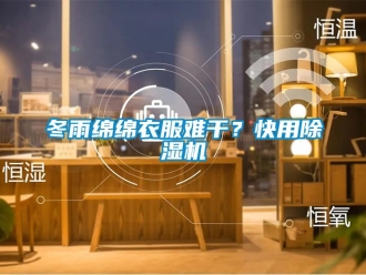 企業(yè)新聞冬雨綿綿衣服難干？快用除濕機(jī)