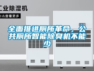 行業新聞全面推進廁所革命，公共廁所智能除臭機不能少