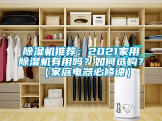 行業新聞除濕機推薦：2021家用除濕機有用嗎？如何選購？（家庭電器必修課）
