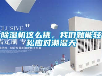 行業(yè)新聞除濕機這么挑，我們就能輕松應(yīng)對潮濕天