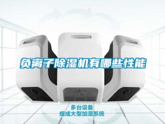 企業新聞負離子除濕機有哪些性能