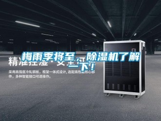 行業新聞梅雨季將至，除濕機了解一下！