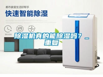 行業新聞除濕機真的能除濕嗎？_重復