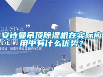 企業新聞安詩曼吊頂除濕機在實際應用中有什么優勢？