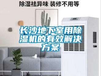 行業新聞長沙地下室用除濕機的有效解決方案