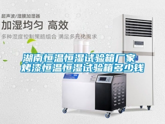 知識百科湖南恒溫恒濕試驗箱廠家 烤漆恒溫恒濕試驗箱多少錢