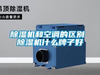 行業新聞除濕機和空調的區別 除濕機什么牌子好