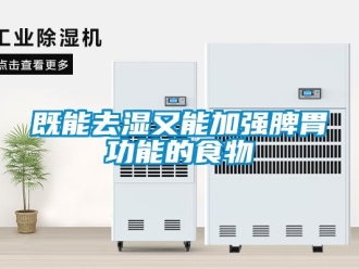 行業新聞既能去濕又能加強脾胃功能的食物