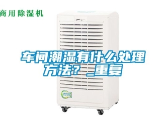 企業新聞車間潮濕有什么處理方法？_重復
