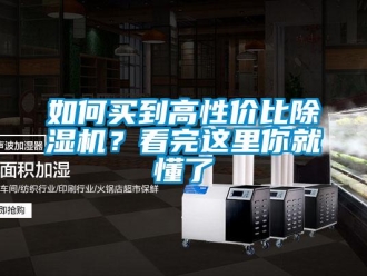常見問題如何買到高性價比除濕機？看完這里你就懂了