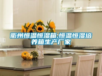 知識百科衢州恒溫恒濕箱,恒溫恒濕培養箱生產廠家