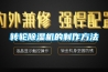 轉輪除濕機的制作方法