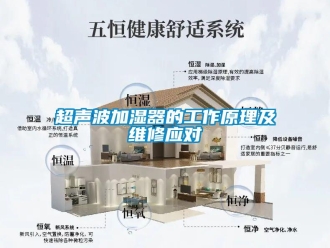 企業(yè)新聞超聲波加濕器的工作原理及維修應對