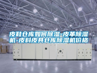 企業新聞皮鞋倉庫如何除濕-皮革除濕機-皮料皮具倉庫除濕機價格