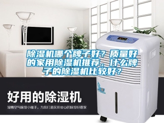 常見問題除濕機哪個牌子好？質量好的家用除濕機推薦，什么牌子的除濕機比較好？