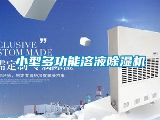 知識百科小型多功能溶液除濕機