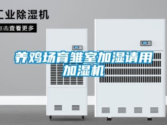 知識百科養雞場育雛室加濕請用加濕機