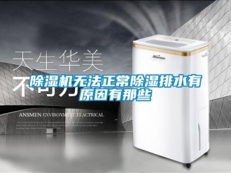 企業新聞除濕機無法正常除濕排水有原因有那些