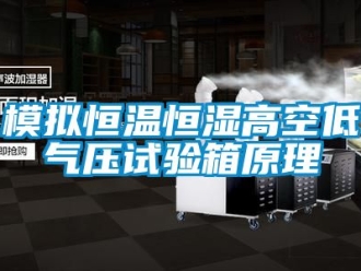 知識百科模擬恒溫恒濕高空低氣壓試驗箱原理