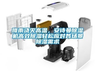 行業新聞降雨澆滅高溫，安詩曼除濕機高效除濕輕松應對各場景除濕需求