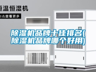 企業新聞除濕機品牌十佳排名(除濕機品牌哪個好用)