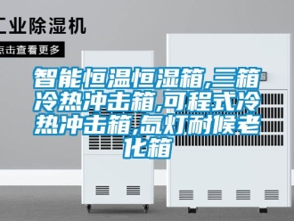 知識(shí)百科智能恒溫恒濕箱,三箱冷熱沖擊箱,可程式冷熱沖擊箱,氙燈耐候老化箱