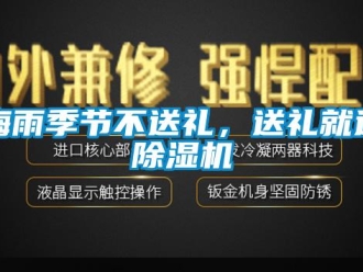 行業新聞梅雨季節不送禮，送禮就送除濕機