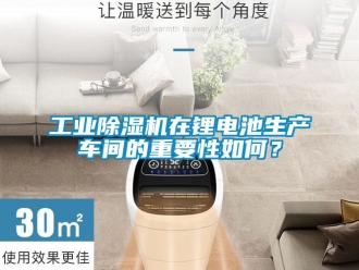 常見問題工業除濕機在鋰電池生產車間的重要性如何？
