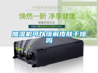 常見問題加濕機(jī)可以緩解皮膚干燥嗎