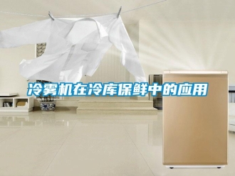 行業新聞冷霧機在冷庫保鮮中的應用