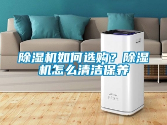 行業新聞除濕機如何選購？除濕機怎么清潔保養