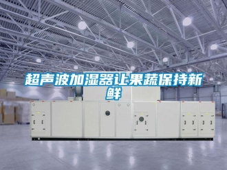 企業(yè)新聞超聲波加濕器讓果蔬保持新鮮