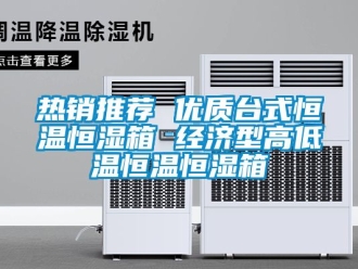 知識百科熱銷推薦 優質臺式恒溫恒濕箱 經濟型高低溫恒溫恒濕箱