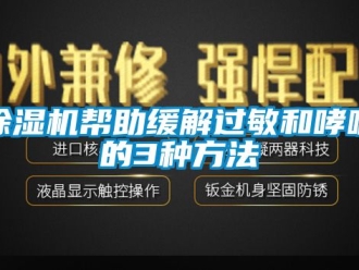 企業(yè)新聞除濕機(jī)幫助緩解過敏和哮喘的3種方法