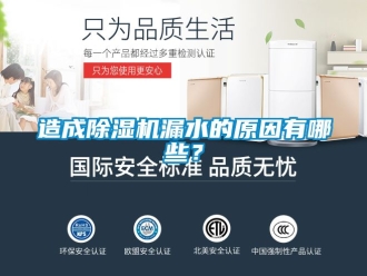 行業新聞造成除濕機漏水的原因有哪些？